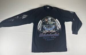 Vintage Daytona Bike Week 2001 T-shirt Men’s M Wolf Dreamcatcher Biker Tee